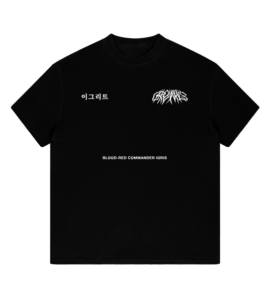 CRIMSON COMMANDER OVERSIZED TEE