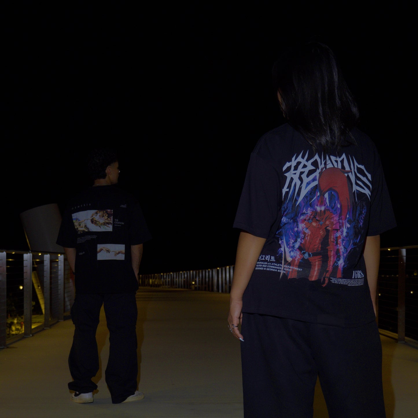 CRIMSON COMMANDER OVERSIZED TEE
