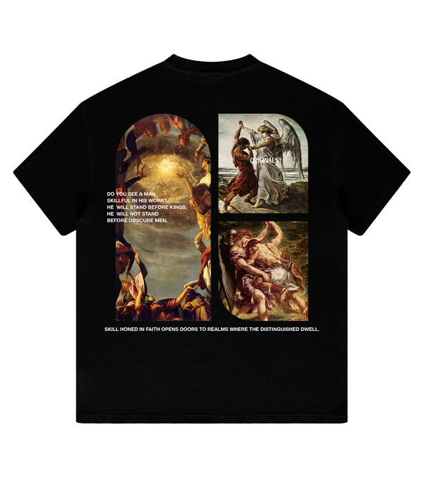 HONED IN FAITH OVERSIZED TEES